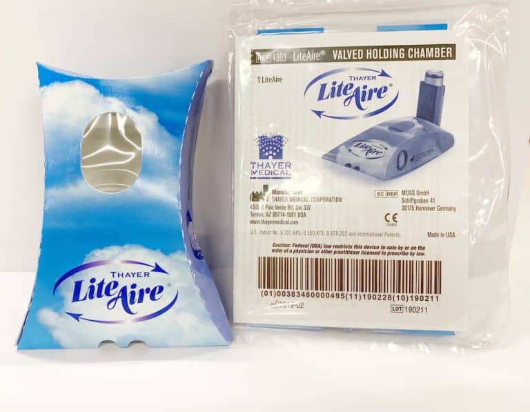 Disposable Spacer for Salbutamol Inhaler Single Cynergex Group